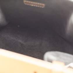 Pre Owned Louis Vuitton Black/Brown Epi Leather Twist Bucket Bag