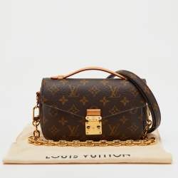 Pre Owned Louis Vuitton Monogram Canvas Pochette Métis East West Bag