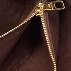 Pre Owned Louis Vuitton Monogram Canvas Pochette Métis East West Bag