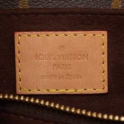 Pre Owned Louis Vuitton Monogram Canvas Pochette Métis East West Bag