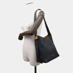 Pre Owned Louis Vuitton Black Leather Lowkey Hobo PM Bag