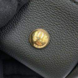 Pre Owned Louis Vuitton Black Leather Lowkey Hobo PM Bag