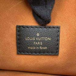 Pre Owned Louis Vuitton Black Leather Lowkey Hobo PM Bag