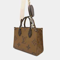 Louis Vuitton Monogram Reverse Giant Canvas OnTheGo PM Tote Bag