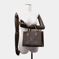 Louis Vuitton Monogram Reverse Giant Canvas OnTheGo PM Tote Bag