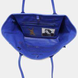 Louis Vuitton Blue Multicolor Monogram Masters Gauguin Neverfull MM Tote Bag