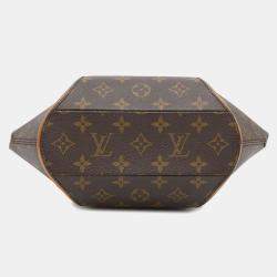 Pre Owned Louis Vuitton Brown Monogram Ellipse Size Pm