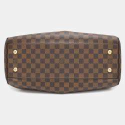 Louis Vuitton Red Damier Ebene Canvas Trevi GM Shoulder Bag