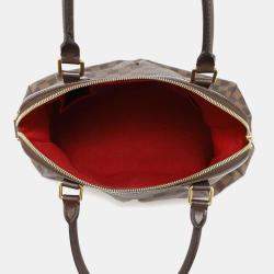 Louis Vuitton Red Damier Ebene Canvas Trevi GM Shoulder Bag