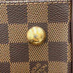 Louis Vuitton Red Damier Ebene Canvas Trevi GM Shoulder Bag