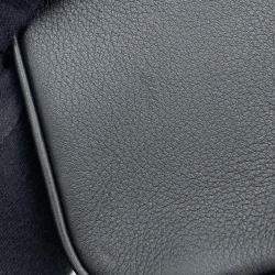 Louis Vuitton Black Calf Leather Utility Crossbody Bag