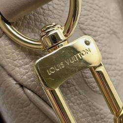 Louis Vuitton Tourterelle Monogram Empreinte Leather Speedy Bandouliere 25 Satchel Bag