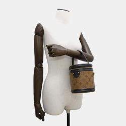 Louis Vuitton Noir Monogram Reverse Canvas Cannes Shoulder Bag