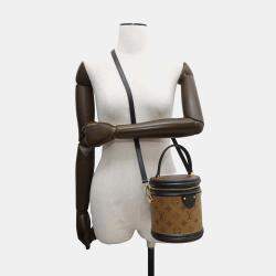 Louis Vuitton Noir Monogram Reverse Canvas Cannes Shoulder Bag