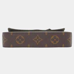 Pre Owned Louis Vuitton Green Monogram Multi Pochette Shoulder Bag