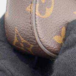 Pre Owned Louis Vuitton Green Monogram Multi Pochette Shoulder Bag