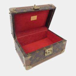 Louis Vuitton Brown Monogram Canvas Coffret Tresor 24