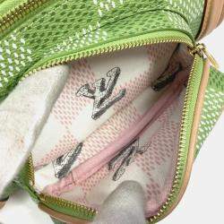 Pre Owned Louis Vuitton Green Damier Canvas Golf Mini Crossbody Bag