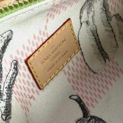 Pre Owned Louis Vuitton Green Damier Canvas Golf Mini Crossbody Bag