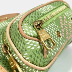 Pre Owned Louis Vuitton Green Damier Canvas Golf Mini Crossbody Bag