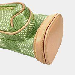 Pre Owned Louis Vuitton Green Damier Canvas Golf Mini Crossbody Bag