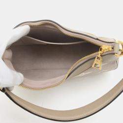 Louis Vuitton Tourterelle Monogram Empreinte Leather Bagatelle Shoulder Bag