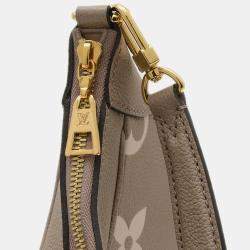 Louis Vuitton Tourterelle Monogram Empreinte Leather Bagatelle Shoulder Bag