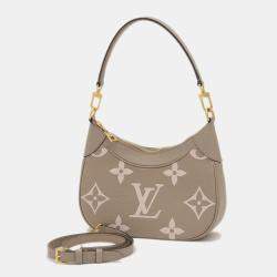 Louis Vuitton Tourterelle Monogram Empreinte Leather Bagatelle Shoulder Bag