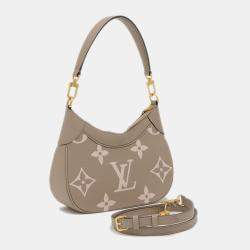 Louis Vuitton Tourterelle Monogram Empreinte Leather Bagatelle Shoulder Bag