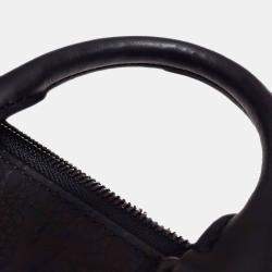 Louis Vuitton  Black Monogram Taurillon Sac Plat Cross Bag