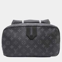 Louis Vuitton Black Monogram Eclipse Hiroshi Fujiwara Fragment Flash Backpack