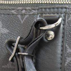 Louis Vuitton Noir Monogram Canvas City Keepall Bag 