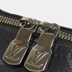 Louis Vuitton Noir Monogram Canvas City Keepall Bag 