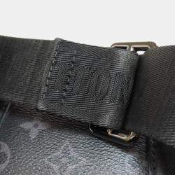Louis Vuitton Noir Monogram Canvas City Keepall Bag 