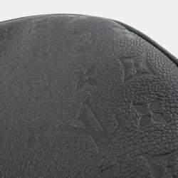 Louis Vuitton Black Monogram Empreinte Boite Chapeau Souple MM Shoulder Bag 