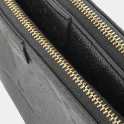Louis Vuitton Black Leather Multi Pochette Accessoires Shoulder Bag