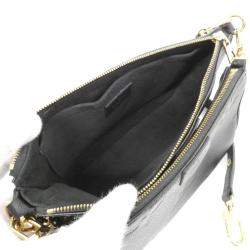 Louis Vuitton Black Leather Multi Pochette Accessoires Shoulder Bag