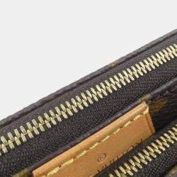 Pre Owned Louis Vuitton Brown Monogram Canvas Multi Pochette Accessoires Shoulder Bag