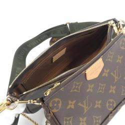 Pre Owned Louis Vuitton Brown Monogram Canvas Multi Pochette Accessoires Shoulder Bag