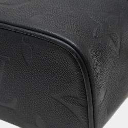 Louis Vuitton Black Monogram Empreinte Leather Vanity PM Shoulder Bag