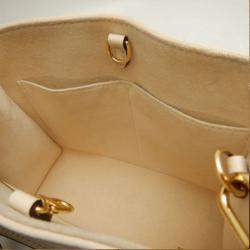 Louis Vuitton Cream Bicolor Monogram Empreinte Leather OnTheGo PM Tote Bag