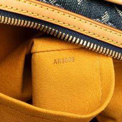 Louis Vuitton Indigo Blue Canvas Denim Porte Epaule Raye Cabas GM Handbag