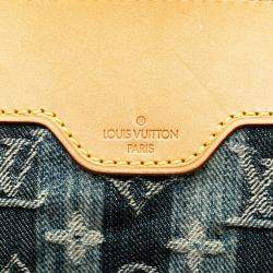 Louis Vuitton Indigo Blue Canvas Denim Porte Epaule Raye Cabas GM Handbag