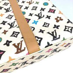 Pre Owned Louis Vuitton Multicolor Monogram Canvas Craggy Sac Plat Tote Bag