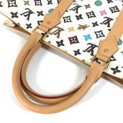 Pre Owned Louis Vuitton Multicolor Monogram Canvas Craggy Sac Plat Tote Bag