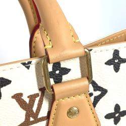 Pre Owned Louis Vuitton Multicolor Monogram Canvas Craggy Sac Plat Tote Bag