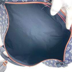 Louis Vuitton Navy Monogram Canvas Ink Upside Down Keepall Bandouliere 50 Travel Bag