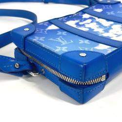 Louis Vuitton Blue Monogram Canvas Clouds Soft Trunk