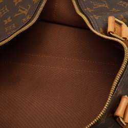Louis Vuitton Monogram Canvas Keepall Bandoulière 60 Bag