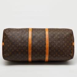 Louis Vuitton Monogram Canvas Keepall Bandoulière 60 Bag